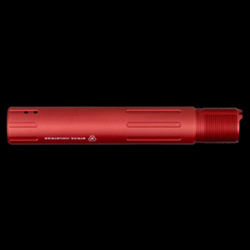 Strike Industries ARCARPRESLICKRED Receiver Extension Tube AR Pistol Red Anodized