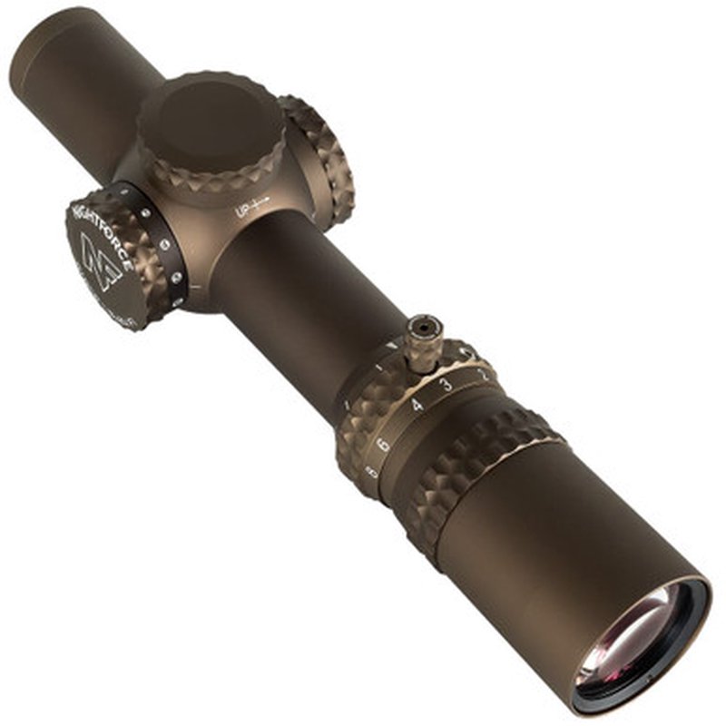 Nightforce ATACR 1-8x24mm F1 FFP Illuminated Rifle Scope 34mm Dark Earth