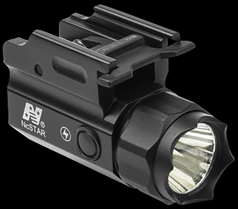 NcSTAR ACQPTF LED Compact Quick-Release Flashlight for Pistols 150 Lumen Strobe