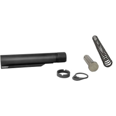 Geissele Premium Receiver Extension Buffer Tube Assembly with Super 42 H2 Buffer Mil-Spec Diameter AR-15 7075-T6 Aluminum Black