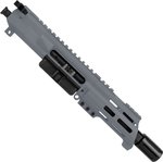 ABC RIFLE COMPANY AR-15 .223 Remington/5.56x45mm NATO Micro Pistol 5in Barrel Custom 5in Top Cut Custom M-LOK Handguard Complete Upper Receiver w/BCG And Charging Handle