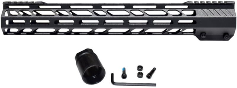 Kexuan M-LOK Free Float Handguard for 308 DPMS High Profile Upper Receiver