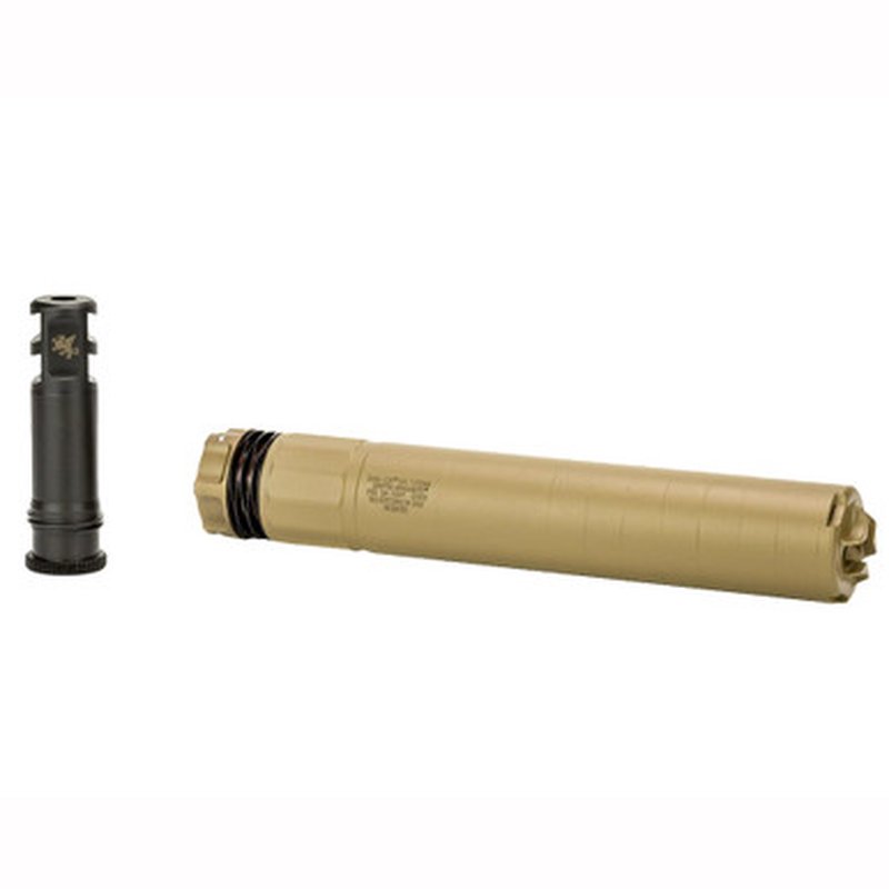 Griffin Armament DUAL-LOK PSR 7 Suppressor 7.62 NATO Magpul FDE