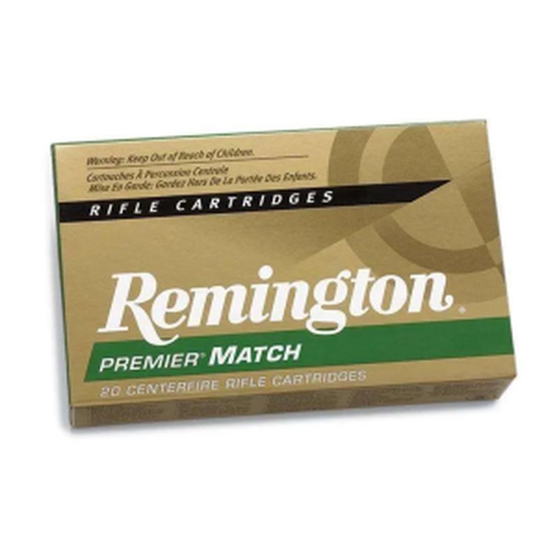 Remington RM65CR Premier Match 6.5 Creedmoor Open Tip Match Boat Tail Ammunition