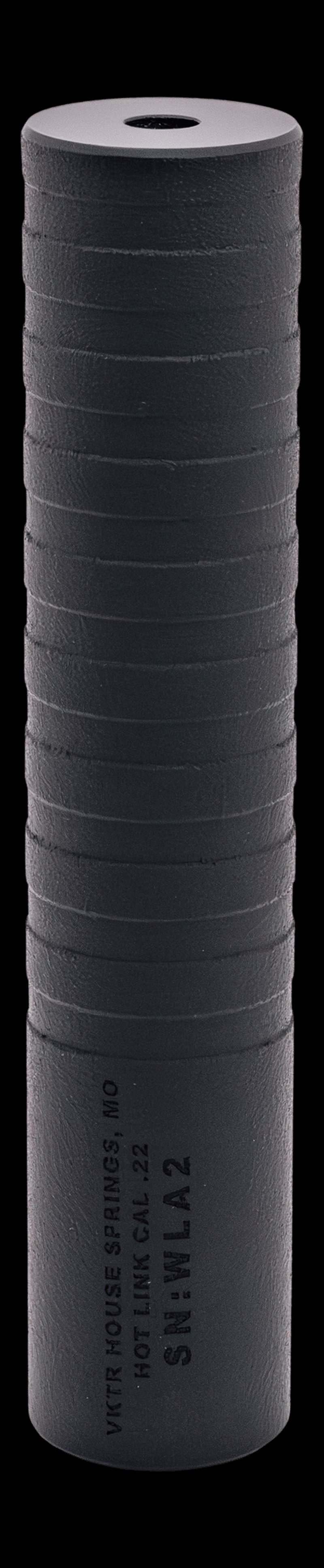 White Label Armory Hot Link 22Cal Suppressor .22 Cal Titanium Black