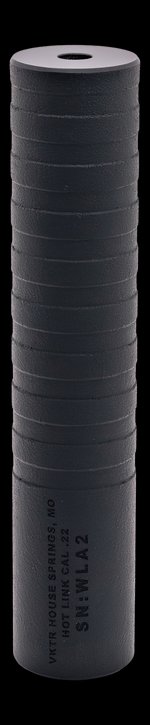 White Label Armory Hot Link 22Cal Suppressor .22 Cal Titanium Black