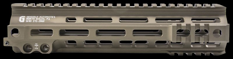 Geissele Automatics 05283S Super Modular Rail MK4 9.30 MLOK Desert Dirt AR Platform