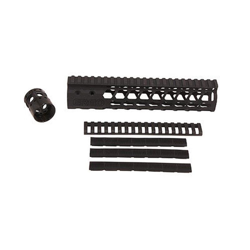 Ergo SuperLite Modular Free Float Rail System 9-inch K-Mod Black