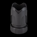 SilencerCo ASR Blast Shield for ASR Muzzle Devices – Black Steel AC1548