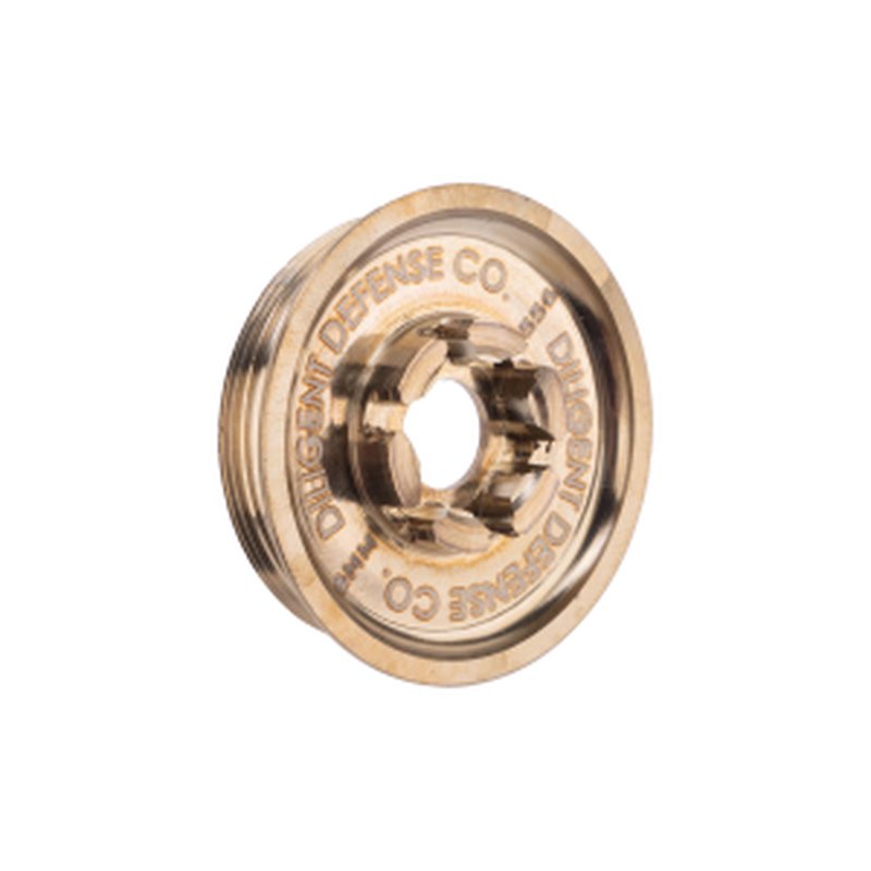 Diligent Defense End Cap 5.56/6mm for 14-7 Stainless Steel Raw Finish