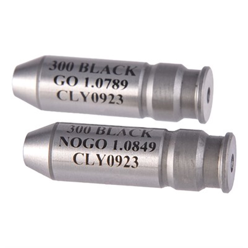 Clymer Go & No-Go Headspace Gauge Set 300 AAC Blackout