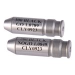 Clymer Go & No-Go Headspace Gauge Set 300 AAC Blackout