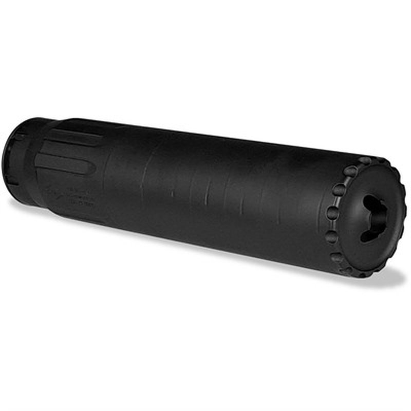 Bad Larry 338 Caliber Rifle Suppressor - Bad Larry 338 Caliber Direct Thread Suppressor Black