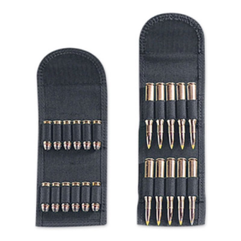 Uncle Mike's NCL-88331 Folding Rifle Cartridge Carrier Kodra Black Ammo