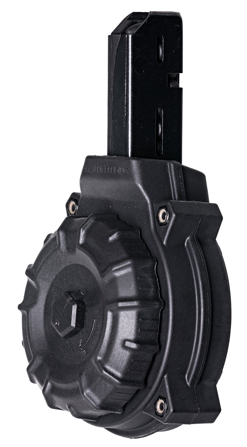 ProMag 50 Round 9mm AR-15 Drum Magazine, Black - DRMA10