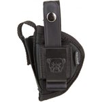 Bulldog FSN8 Extreme Pistol Belt Loop & Clip Sz 8 3.5-5" Barrel Large