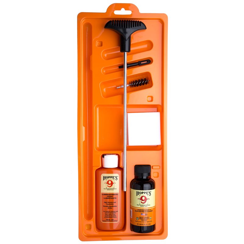 Hoppe's PCO40B pistol cleaning kit .40/10mm aluminum rod No. 9 solvent oil