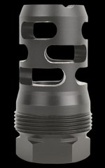 Armaspec Catacomb Micro Muzzle Brake 1/2x28 QPQ Nitride ARM2961-BLK