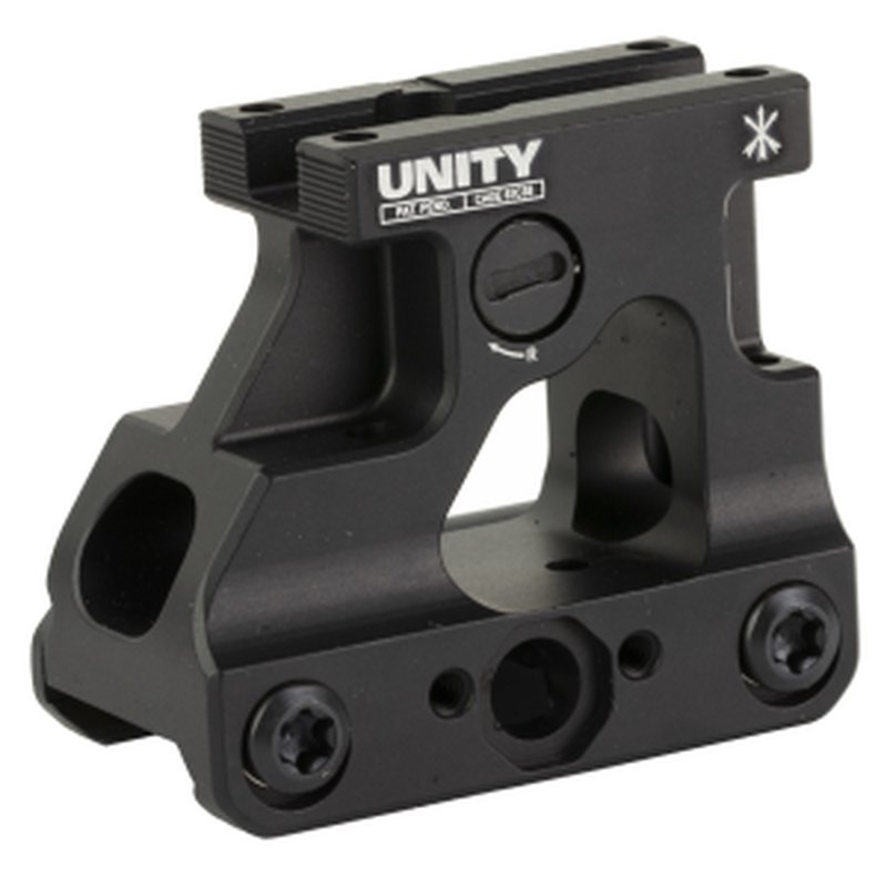 Unity Tactical FAST Micro Red Dot Mount 2.26 Inch Optical Height MRO Footprint Black