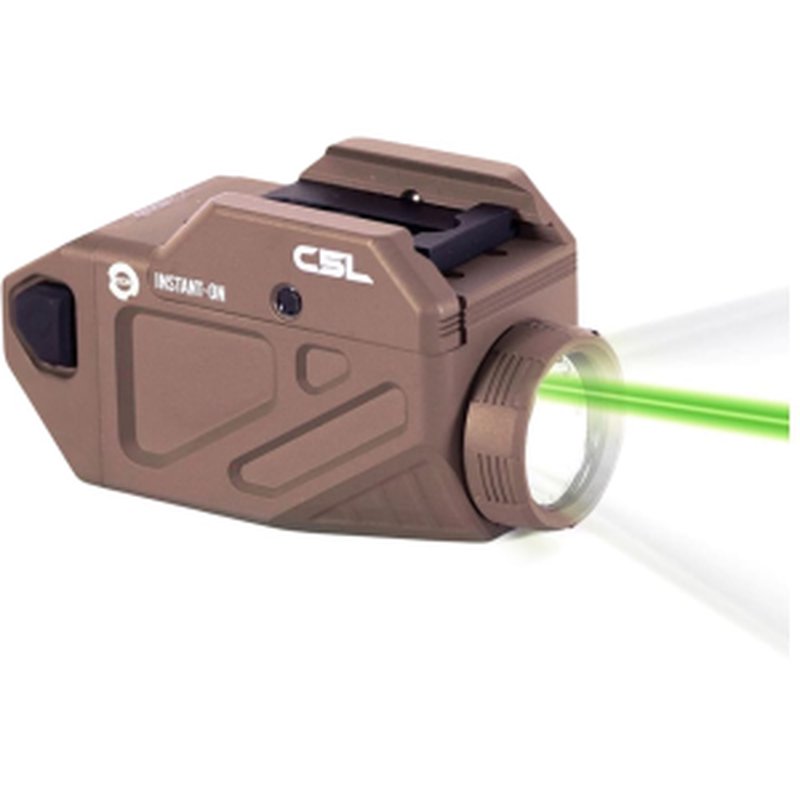 Viridian C5L Weapon Light Green Laser for Picatinny Rail (FDE) 580 Lumens