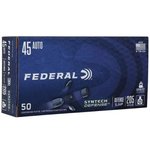 Federal Syntech Defense 45 ACP 205 gr SJHP Ammunition