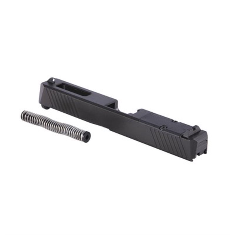 Glock 17 RMR Cut Window Slide Assembly (Bronze Window)
