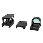 Gritr Caracara 3.0 MOA Red Dot Reflex Sight with Low Mount and Lower 1/3 Co-Witness Mounts
