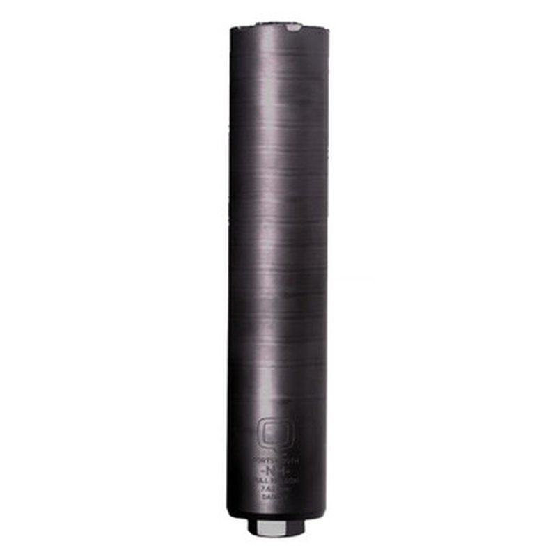 Q, LLC Full Nelson 7.62 Rifle Suppressor Direct Thread 8.86in Blasted Titanium