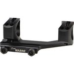 Warne Xskelitw 1-Pc Base & Ring Combo For AR 1" Style Black Finish