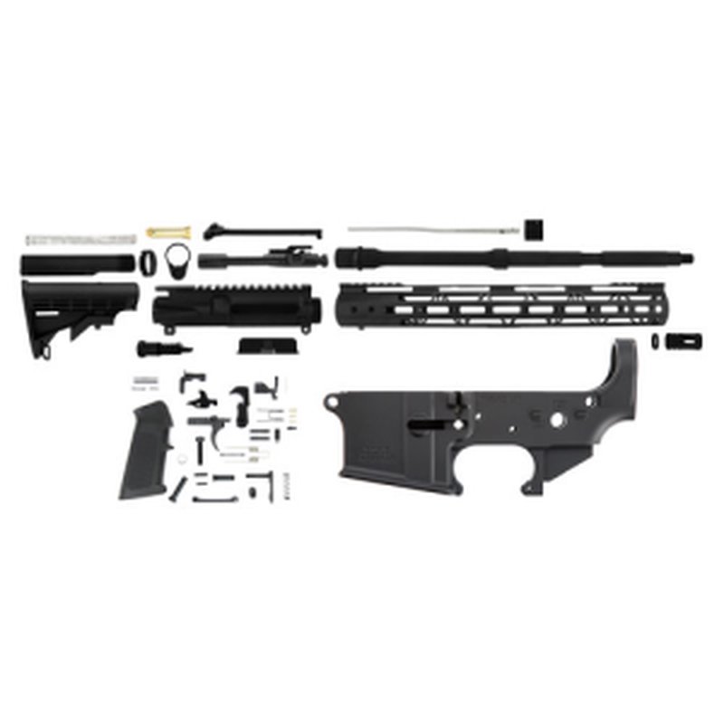 TACFIRE 16" .223 Wylde Unassembled Rifle Kit + Lower