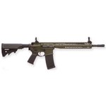 LWRC IC SPR 5.56 NATO 16" 30rd Semi-Auto AR15 Rifle w/ Spiral Fluted Barrel - Black / OD Green