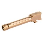 True Precision Glock 19 Threaded 9mm Barrel TP-G19B-XTC 1/2x28 Copper