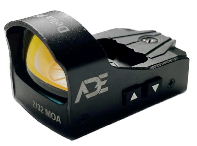 ADE Advanced Optics Series Motion Activated Red Dot Sight with Multi Reticle System Black Pro