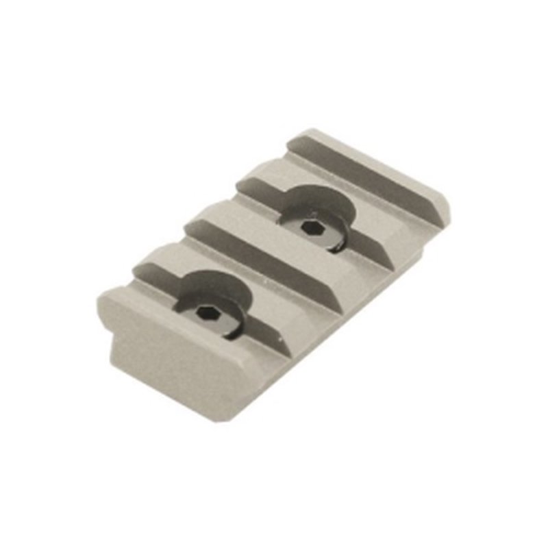 Leapers UTG Pro 4-Slot Keymod/ Picatinny Rail Section Gun Metal Cerakote