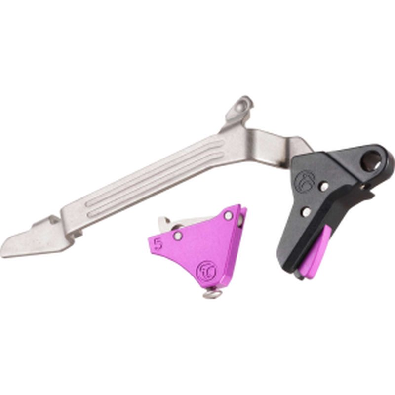 Timney Triggers Alpha Competition Glock 5 Large Purple Trigger