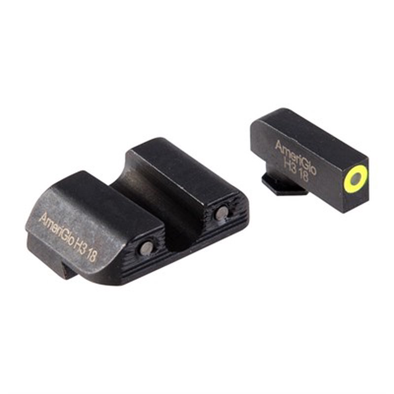 AmeriGlo Agent Night Sight Set Glock 42/43 3-Dot ProGlo
