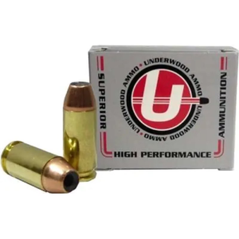 Underwood Ammo 460 ROWELAND 185gr JHP Pistol Ammunition