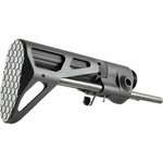 Maxim Defense MXM47562 Combat Carbine Stock CCS Gen 6 Black Aluminum, Includes Buffer Tube, Fits AR-15 Platform