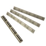 ERGO WedgeLoK M-LOK Rail Cover Slot Covers 4-Pack, Black, Polymer