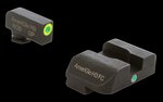 AmeriGlo GL-301 Glock i-Dot Tritium Night Sight Set, Green Front & Rear