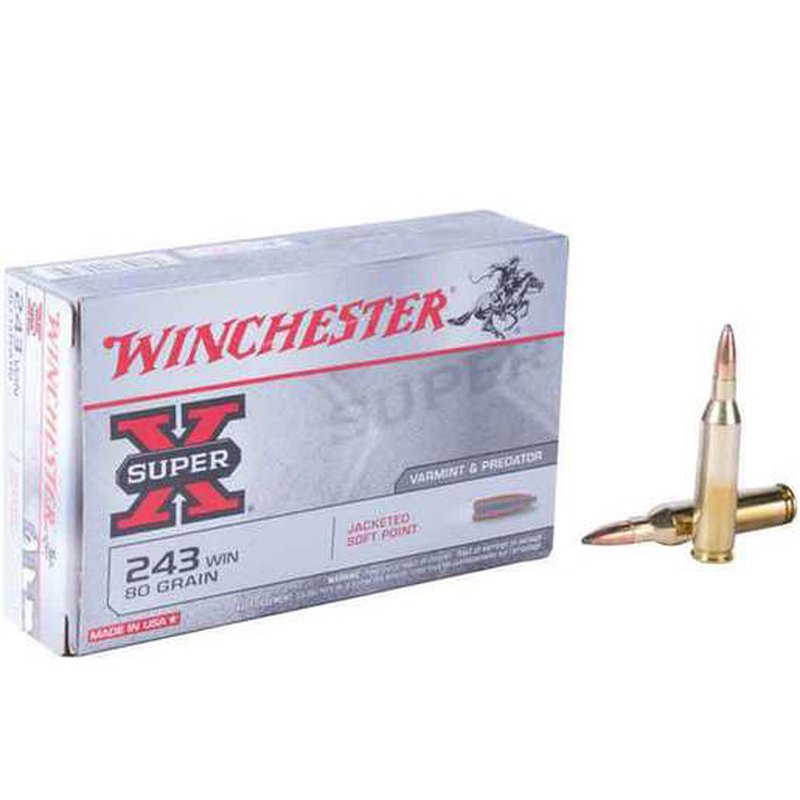 Winchester Super-X .338 Win Mag 200gr Power Point Rifle Ammo (20 Rounds)