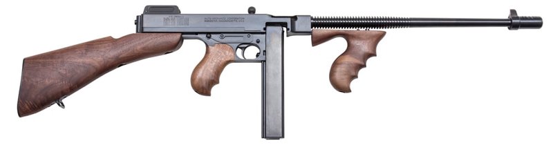 Auto-Ordnance 1927A-1 Deluxe Semi-Auto 45 ACP 16.5 Inch Walnut Blued