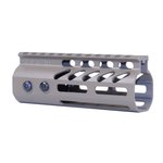 Guntec USA 4in Ultra Lightweight Thin M-LOK System Handguard w/ Monolithic Top Rail