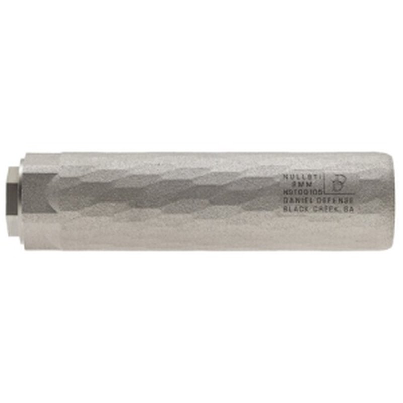 Daniel Defense NULL9Ti Multi Caliber Suppressor 6.86 Inch Titanium