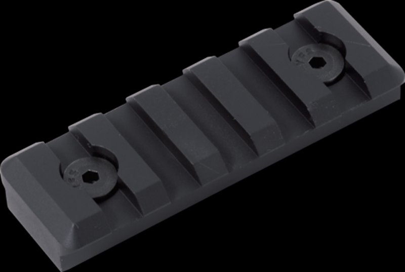Timber M5SPRBL M-Lok Picatinny Rail AR-Platform 5-Slot Black Hardcoat Anodized