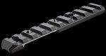 Ruger Picatinny Rail Black Anodized Aluminum for Mark III/IV