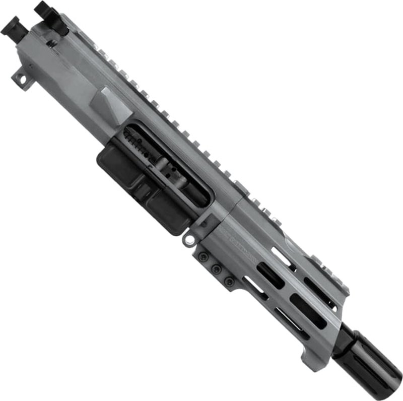 ABC RIFLE COMPANY AR-15 .223 Remington/5.56x45mm NATO Micro Pistol 5in Barrel Custom 5in Top Cut Custom M-LOK Handguard Complete Upper Receiver w/BCG And Charging Handle