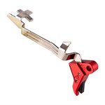 Agency Arms Glock Trigger Gen 5 Red Drop-In 9/40 Handgun Trigger