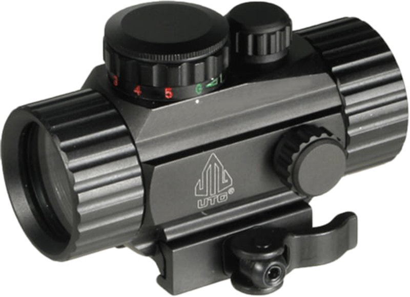 UTG Pro 3.8in ITA Red/Green Circle Dot Sight with Integral QD Mount SCP-RG40CDQ
