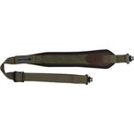 Allen Heritage Long Gun Sling, Slings, Olive Canvas & Leather, BakTrak Shoulder Pad, 33–46" Adjustable Length.